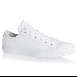 Leather Converse